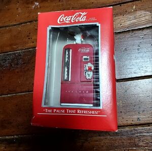 Vintage coca-cola christmas ornament